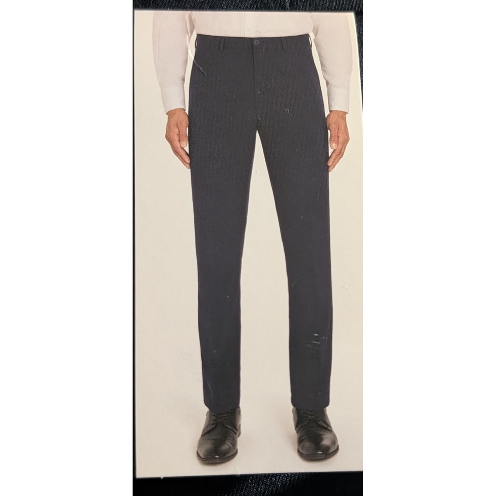 Men's Dkny performance dress pants size 40 x 32 Navy